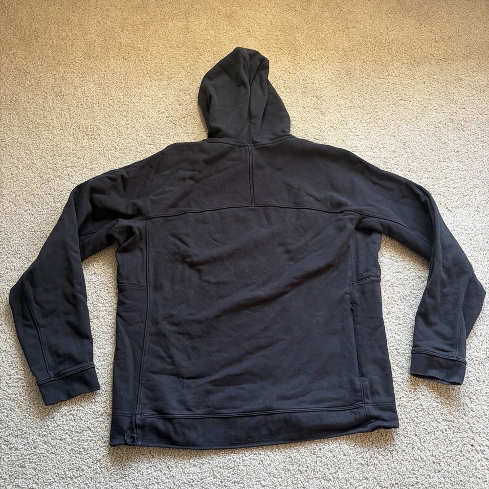 Lululemon French Terry Oversized Pullover Hoodie Men's Large M3DFCS Black - Picture 4 of 9